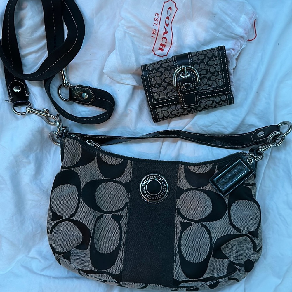 coach bag and wallet !